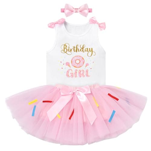 Toddler Birthday Tutu Outfit for Baby Girl