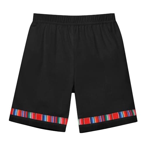 IMEKIS Boys Mexican Traditional Outfit with Shorts Birthday Party Clothes