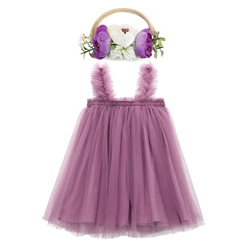 Century Star Baby Girl Easter & 1st Birthday Flower Dress