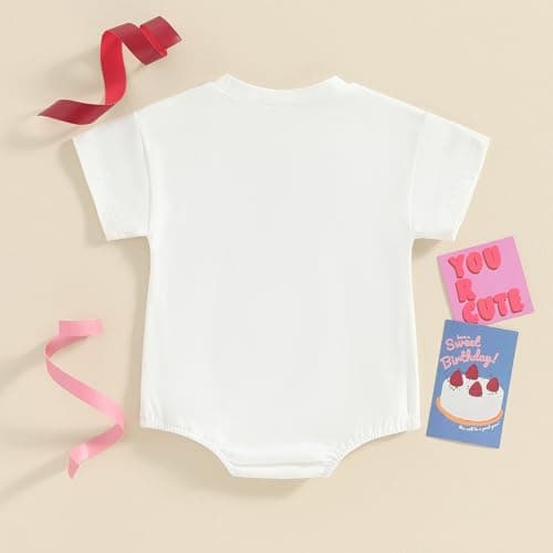 Kayotuas Baby Boy Girl Half/1st Birthday Outfit Romper