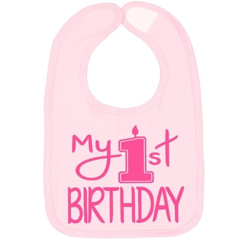 Aiden's Corner Handmade Cute Baby Boy Girl First Birthday Smash Cake Bibs