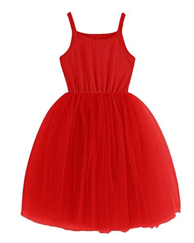 RJXDLT Infant Tutu Sundress for Baby Girls Tulle Toddler