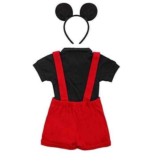 Mouse Costume Romper for Toddler Boys