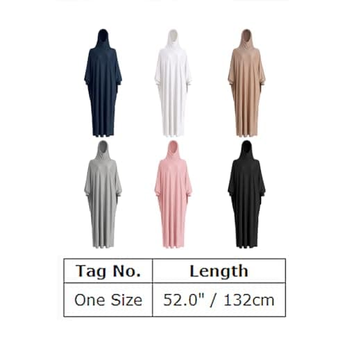 Muslim Abaya Prayer Dress Islamic Jilbab