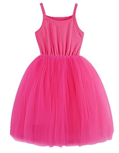 RJXDLT Infant Tutu Sundress for Baby Girls Tulle Toddler