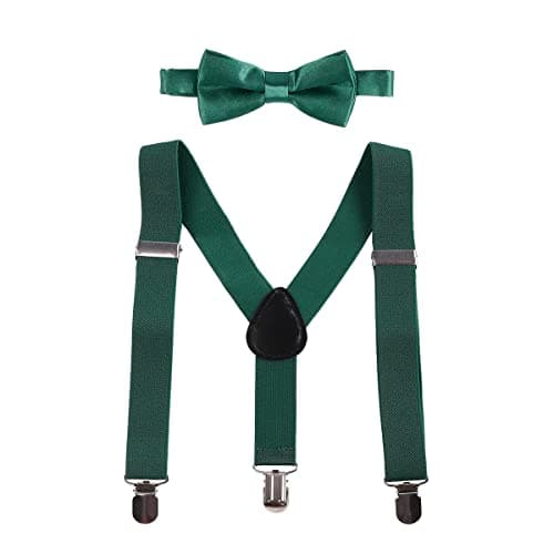 Baby Boys Suspenders and Bow Tie Set