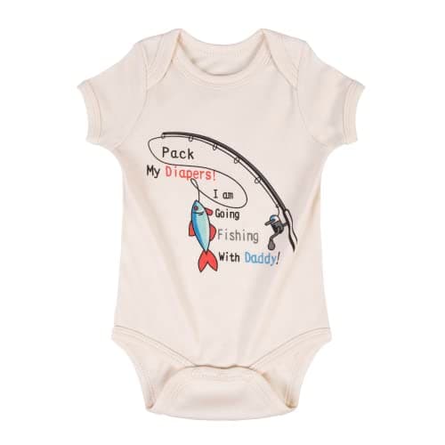 Cnins Funny Baby & Daddy Matching Outfit for 1st Birthday, Unisex 0-24M