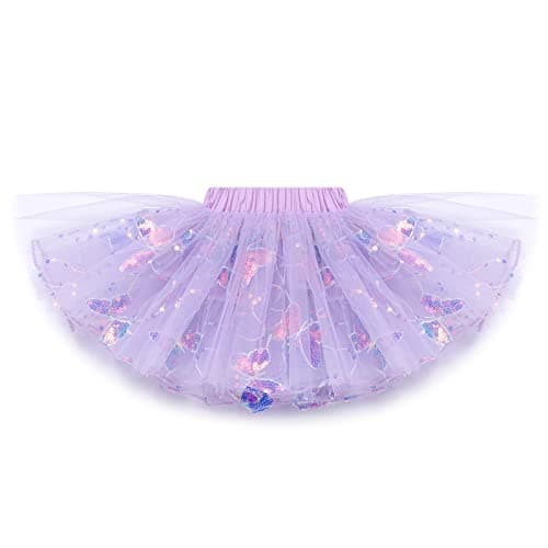 ODASDO Baby Girl First Birthday Outfit: Flower Print Cotton Romper & Tutu Skirt Set