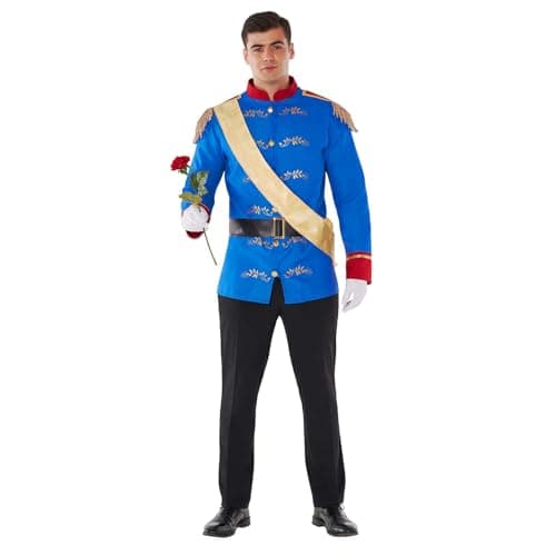 Royal Prince Charming Costume for Men - Perfect for Parties & Events