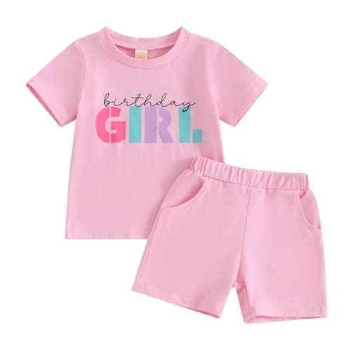 Birthday Girl Baby Outfit Princess Set