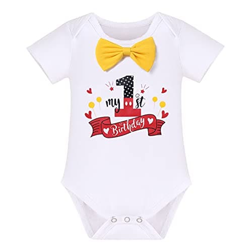 Mouse 2nd Birthday Outfit for Toddler Boys