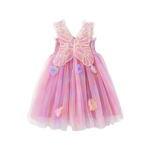 Tulle Butterfly Tutu Dress for Baby Girls