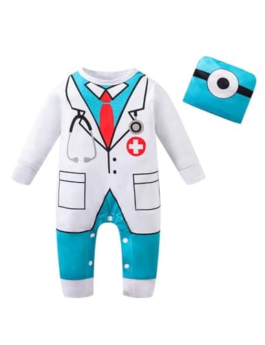BakJuno Unisex Toddler Costume Jumpsuit for Halloween Party