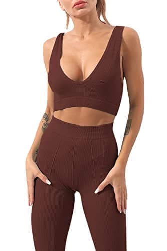 Niyokki Women's Summer Workout Set: Sports Bra & Shorts