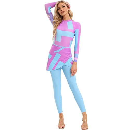 Women's Modest Muslim Burkini Swimsuits