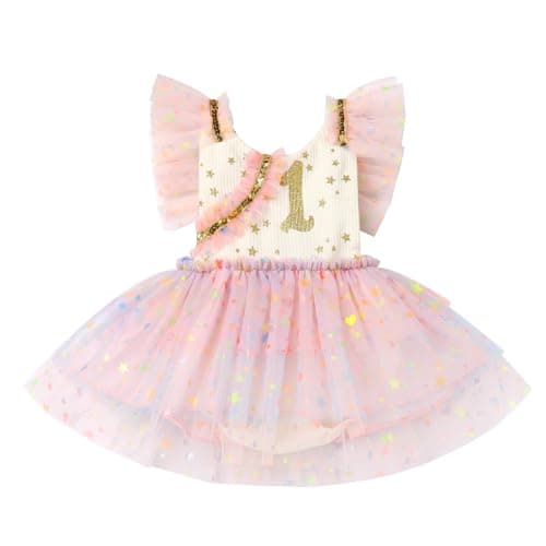 Toddler Baby Girl 1st Birthday Princess Dress