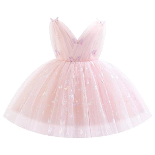 Butterfly Birthday Dress for Toddler Girls