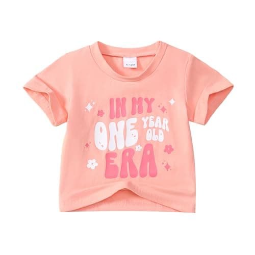 TinyPainter Baby Girl First Birthday Outfit 1st Birthday Top My One-Year-Old Era