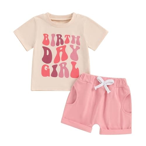 Birthday Girl Baby Outfit Princess Set