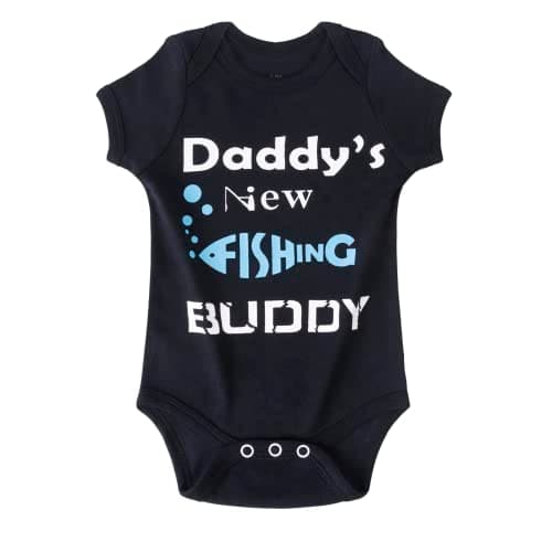Cnins Funny Baby & Daddy Matching Outfit for 1st Birthday, Unisex 0-24M
