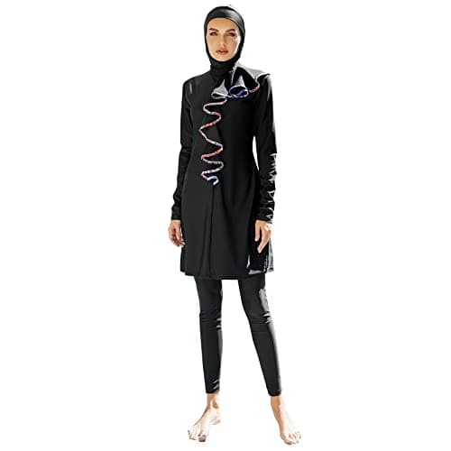 IMEKIS Women's Modest Muslim Burkini Swimwear