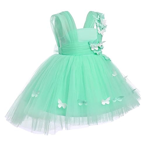 IDOPIP High-Low Tutu Dress for Girls Birthday Party Formal Wear