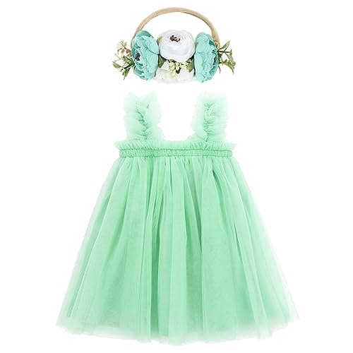 Century Star Baby Girl Easter & 1st Birthday Flower Dress