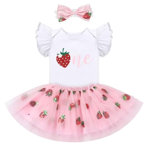 IMKIS Baby Space 1st Birthday Outfit: Romper, Tutu Skirt, Headband