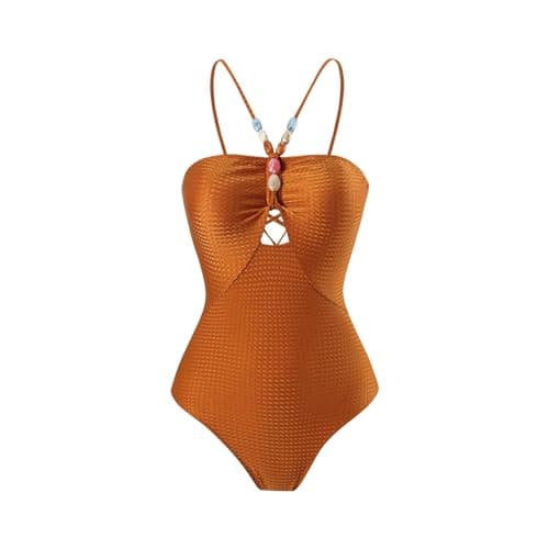 Women's One-Piece Swimsuit with Cover-up Sarong - Beach Outfit