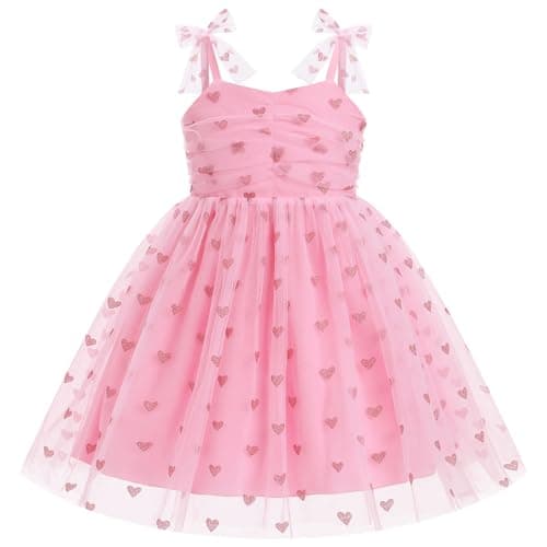 IMEKIS Toddler Birthday Princess Dress for 1-6T Photo Shoot