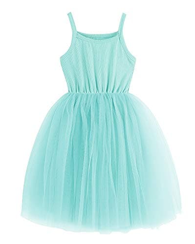 RJXDLT Infant Tutu Sundress for Baby Girls Tulle Toddler
