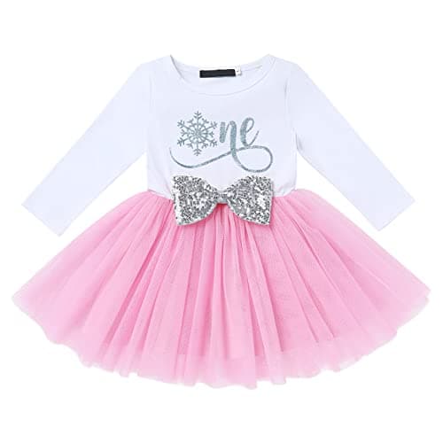 IMEKIS Baby Girl 1st 2nd 3rd Birthday Tutu Dress with Polka Dots