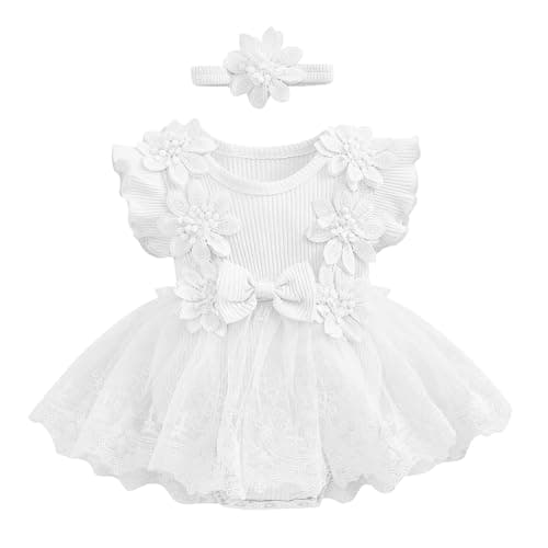 Newborn Baby Girl 1st Birthday Outfit Cake Smash Set