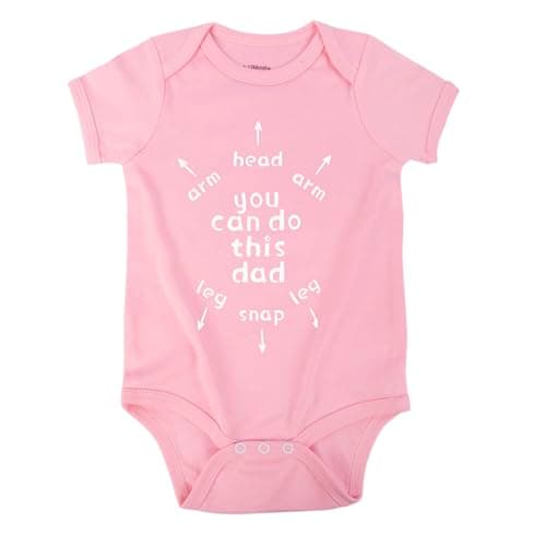 Cnins Funny Baby & Daddy Matching Outfit for 1st Birthday, Unisex 0-24M