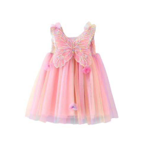Tulle Butterfly Tutu Dress for Baby Girls