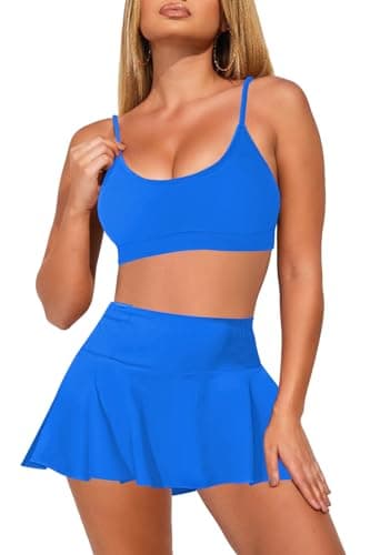High Waisted Bikini Set for Women - Pink Queen