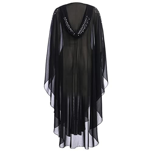 Women's Muslim Hooded Kaftan Dress