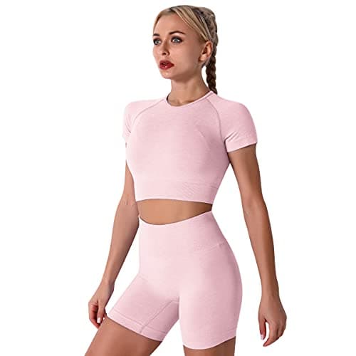 IDOPIP Women's Workout Set: Yoga Outfit + Sports Bra + Leggings