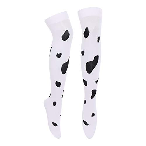 IMEKIS Women's Anime Cow Maid Lolita Cosplay Kawaii Costume Set