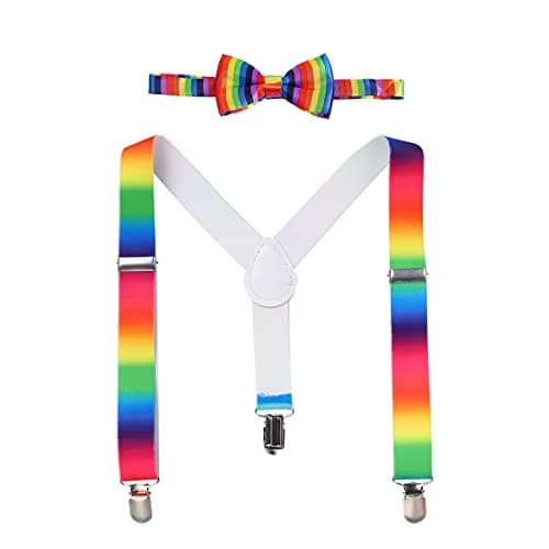 Baby Boys Suspenders and Bow Tie Set