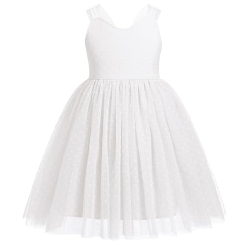 Boho Swiss Dot Toddler Dress for Girls