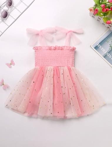 IMEKIS Baby Girl Strawberry OneBirthday Outfit Tulle Romper Headband