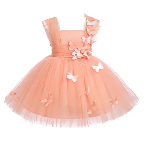 Butterfly Birthday Dress for Toddler Girls