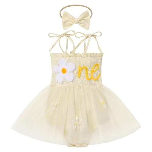 Baby Girl Strawberry Birthday Outfit: Boho Romper Dress with Headband for Summer Cake Smash Photoshoot