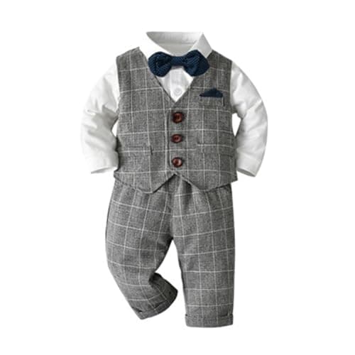 Toddler Christmas Christening Outfit Gentleman Suit