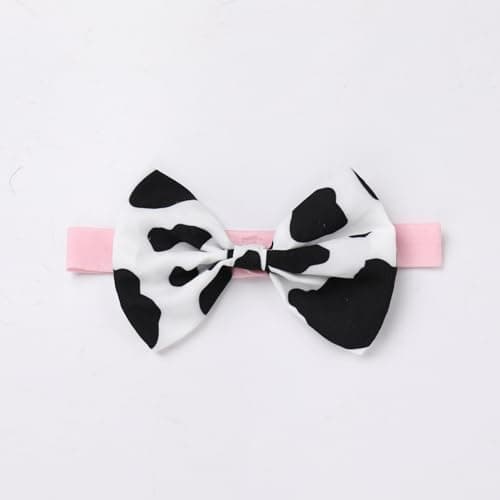 Boho Cow Birthday Outfit for Toddler Girls: Tutu Dress with Headband for Cake Smash Photos