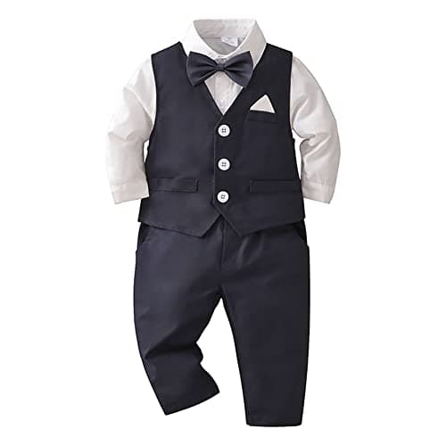 Toddler Christmas Christening Outfit Gentleman Suit