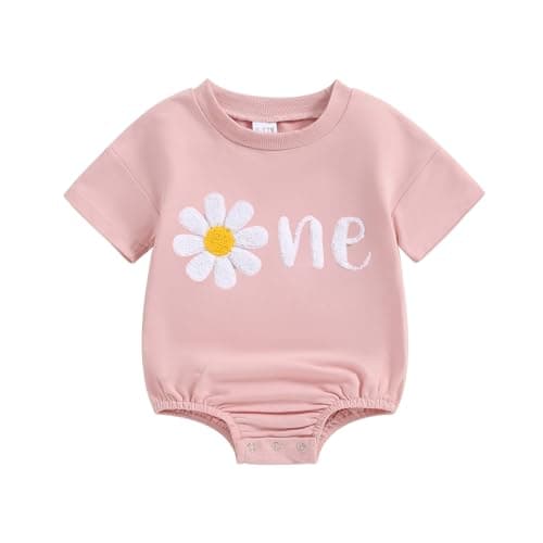 Baby Girl First Birthday Outfit Little Miss Onederful Romper