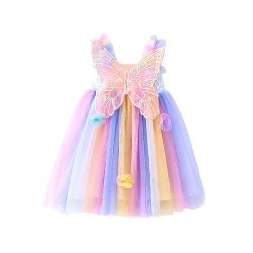 Tulle Butterfly Tutu Dress for Baby Girls