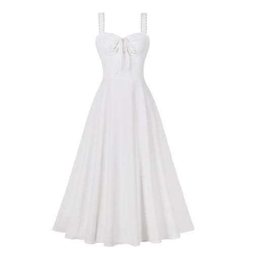 Floral Corset Dress: A Vintage Sundress for Women's Summer Parties